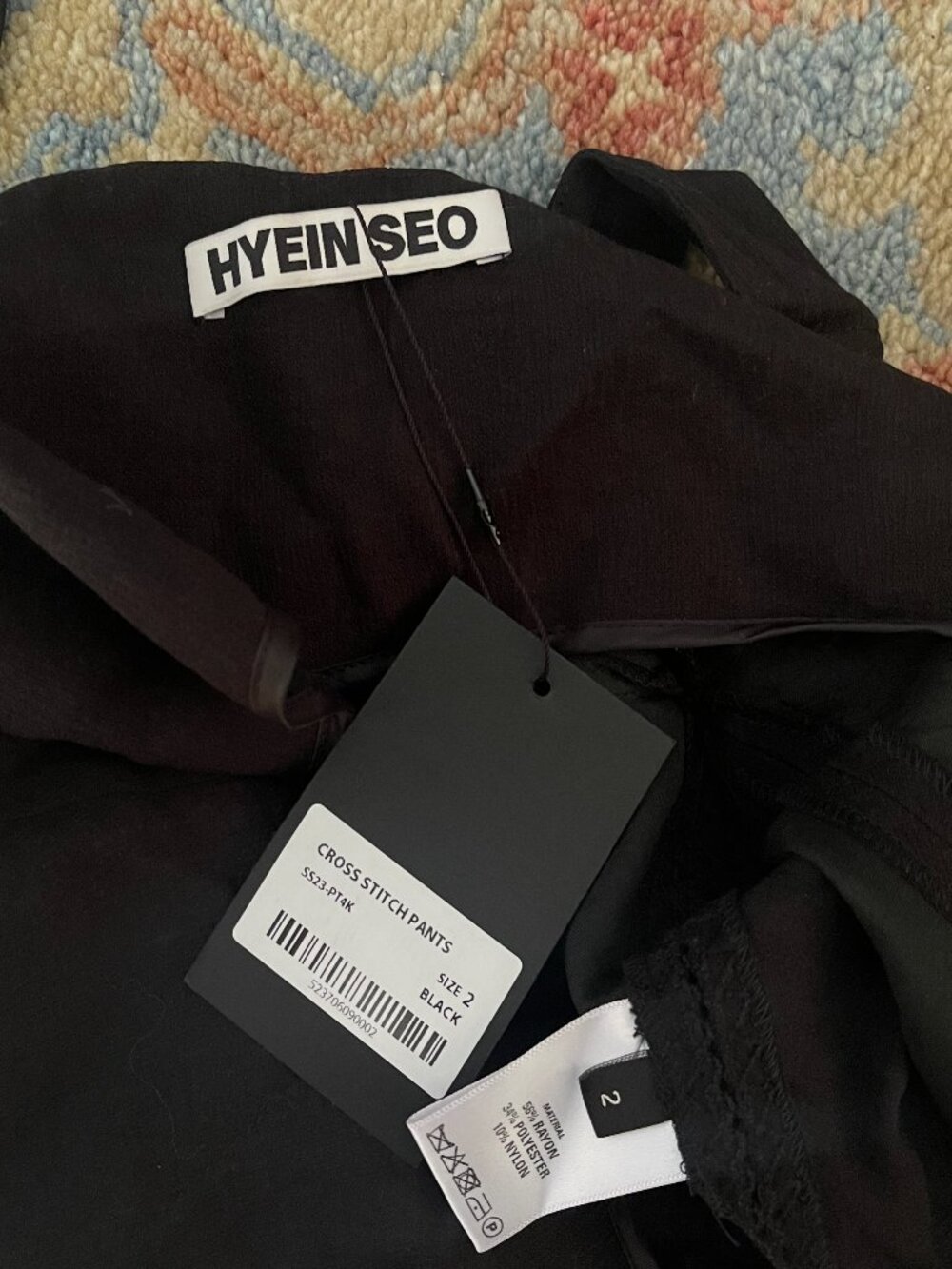 Nwt Hyein Seo Cross Stitch Pants — image 5 of 6